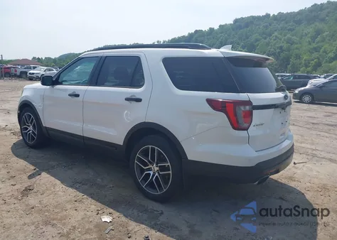 2017 Ford Explorer Sport from USA, damaged, VIN 1FM5K8GTXHGA15263